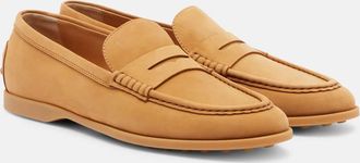 Tod's Gommino suede penny loafers
