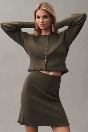 Pilcro Modern Knit Mini Skirt