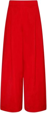 Twinset Donna, Pantaloni, Rosso, L, new