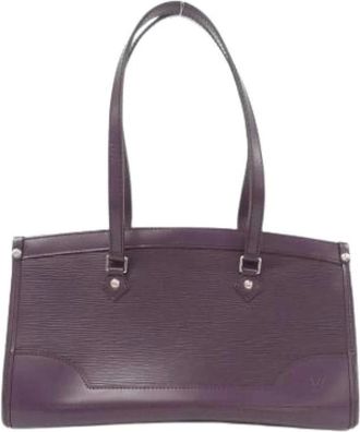 Louis Vuitton Pre-owned Shoulder Bags, female, Purple, Size: ONE SIZE Pre-owned Leather louis-vuitton-bags