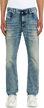 Diesel Regular Regular Waist 2032 D-Krooley Joggjeans - Jeans - Man - Blue