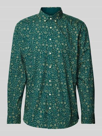 Montego Montego Freizeithemd mit Knopfleiste in Bottle, Gr&ouml;&szlig;e XL