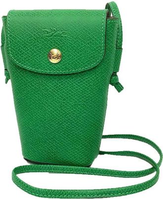 Longchamp Leather Shoulder Bag (Pre-Owned)