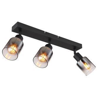 Globo Lighting Globo - Foco - Hubertus - Negro - Vidrio - Foco De Superficie