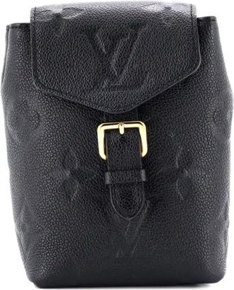 Louis Vuitton Tiny Monogram Empreinte Giant backpack - Zwart