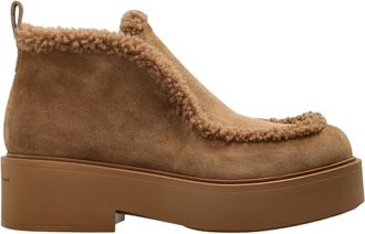 Gianvito Rossi Stivaletti Yari in camoscio - - Shoes - Donna - Marrone - 38 EU