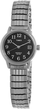 Timex Easy Reader Quartz Black Dial Ladies Watch TW2V46700