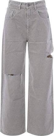 Icon Denim Los Angeles Poppy Wide Leg Jeans - Jeans - Mujer - Gris - W24