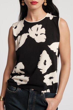 Frances Valentine Darling Shell in Black/oyster at Nordstrom, Size X-Small