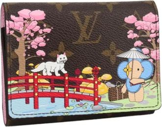 Louis Vuitton Pre-owned Canvas wallets - Dames - Vintage Accessoires - Veelkleurig - ONE Size - Vintage