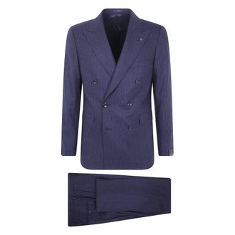 Tagliatore Chaqueta cruzada Bruce - Suits - Hombre - Azul - S