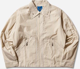Asics Novalis Mirbelioids Jacket Brown Stripe
