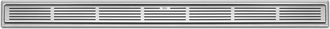 Roca Roca - Plate X2 Placa De Desag&uuml;e De Rejilla Adaptable A Channel In-drain Medidas: 950x50 Mm