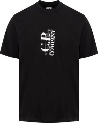 C.P. Company Hombre, Camisetas, Negro, Talla: M