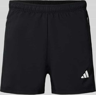 adidas Regular Fit Sport-Shorts mit Logo-Print in Black, Gr&ouml;&szlig;e XXL
