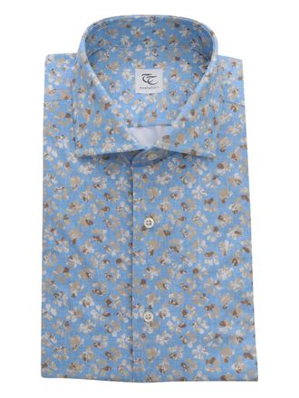 Sonrisa floral-print shirt - Blue