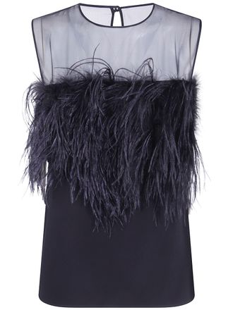 Alberta Ferretti Top Bifabric Bifabric Top