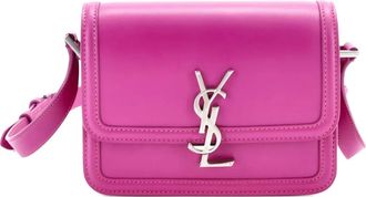 Saint Laurent Solferino Bag Leather Small crossbody bag - Roze