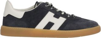 Hogan Blue Cool Suede Leather Sneakers