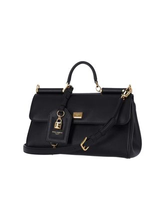 Dolce & Gabbana Womens Bags Black Calf Leather