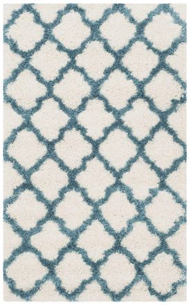 Safavieh Alfombra beige/blue 122 x 183 cm