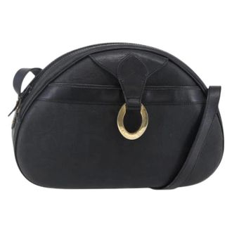 Dior Pre-owned Cross Body Bags, female, Black, Size: ONE SIZE Pre-owned Vintage PVC Shoulder Bag