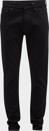 Ermenegildo Zegna Men & apos;s 5-Pocket Black Wash Denim Jeans