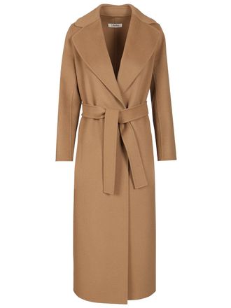 Max Mara Dressing Gown Coat Coats Beige-Donna