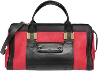 Chlo&eacute; Pre-owned Handbags, female, Multicolor, Size: ONE SIZE Pre-owned Alice Handbag