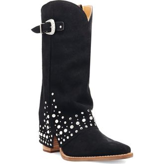Dingo Howdy Honey Rhinestone Western Boot in Black at Nordstrom, Size 9.5