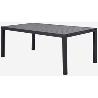 Sweeek Tavolo da giardino allungabile in alluminio 10-12 posti, 320cm