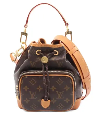 Louis Vuitton No&eacute; Cargo two-way bucket bag - women - Canvas/Leather - One Size - Brown