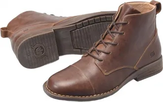 Born Mens Ryker Boot In Brown Wood