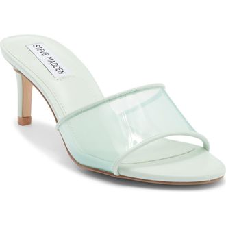 Steve Madden Palomah Mule Sandal in Mint Green at Nordstrom Rack, Size 7.5