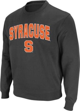 Colosseum Mens Colosseum Charcoal Syracuse Orange Arch & Logo Crew Neck Sweatshirt at Nordstrom, Size Small