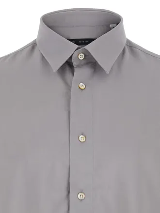 low brand Mens Shirt Grey Viscose