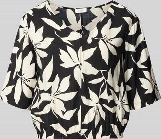 s.Oliver Red Label Relaxed Fit Blusentop aus Viskose-Mix in Black, Gr&ouml;&szlig;e 34