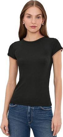 Nic+Zoe Perfect Knit Rib Double Layer T-Shirts Womens Clothing Black Onyx : XL, Cotton/Modal/Spandex