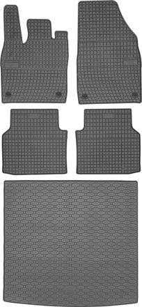 OEM Juego De Alfombrillas De Goma Para Coche Y Maletero Para Volkswagen Id.5 Crossover A Partir De Mayo De 2022