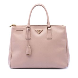 Prada Pre-owned Prada Large Saffiano Lux Galleria Double Zip Satchel Ladies 9P404Q6ITJKM13TR