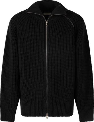 Dries Van Noten Monty Full-Zip High Neck Sweater Clothing