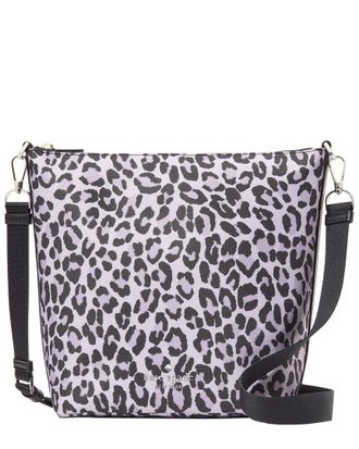 Kate Spade New York Kate Spade New York Chelsea Spotted Leopard Large Nylon Duffel Crossbody