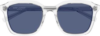 Saint Laurent 457 Zonnebrillen - unisex - Zonnebrillen - Grijs - 49 MM - Accessoires