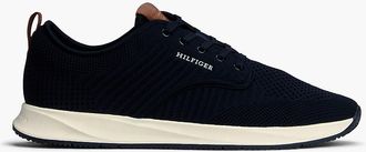Tommy Hilfiger Mens Knit Runner Sneaker - Navy - US 11.5 / EU 45