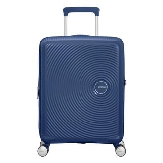 American Tourister Soundbox Spinner Koffers en Trolley - unisex - Handbagage koffer - Blauw - ONE Size - Koffers