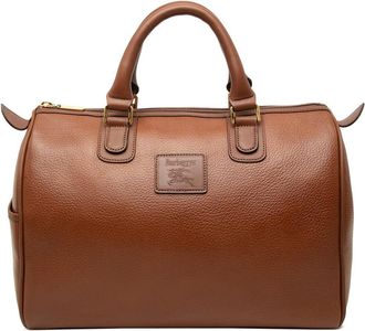 Burberry Pre-owned Burberry Leather Boston Bag Ladies CY3Y7QITDPHLGQ08