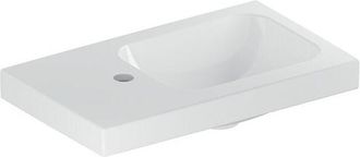 Keramag Keramag - Geberit iCon Light lavabo con enjuague manual, 53 cm x 31 cm, con