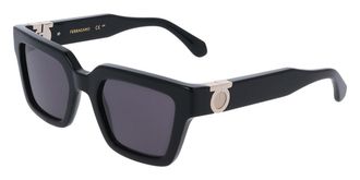 Ferragamo SF2066S 001 Womens Sunglasses Black Size 52
