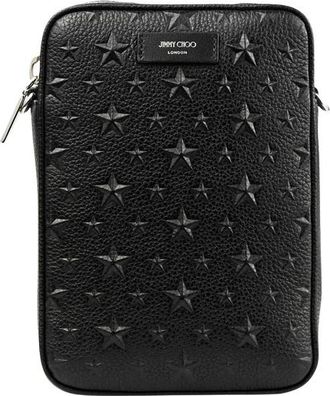 Jimmy Choo London Kimi Camera - Heren - Schoudertassen - Zwart - ONE Size - Leer - Tassen