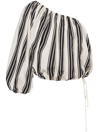 Philosophy di Lorenzo Serafini one-shoulder top - White